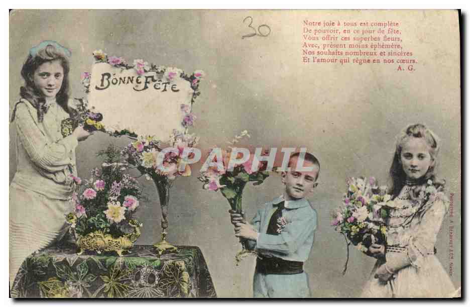 CPA Fantaisie Enfants 