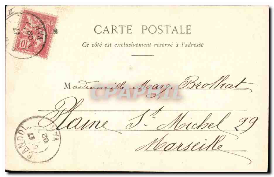 Soldat buveur de vin — Le Vin de l'Ordinaire — Phototypie A. Bergeret et Cie, Nancy — Reverso
