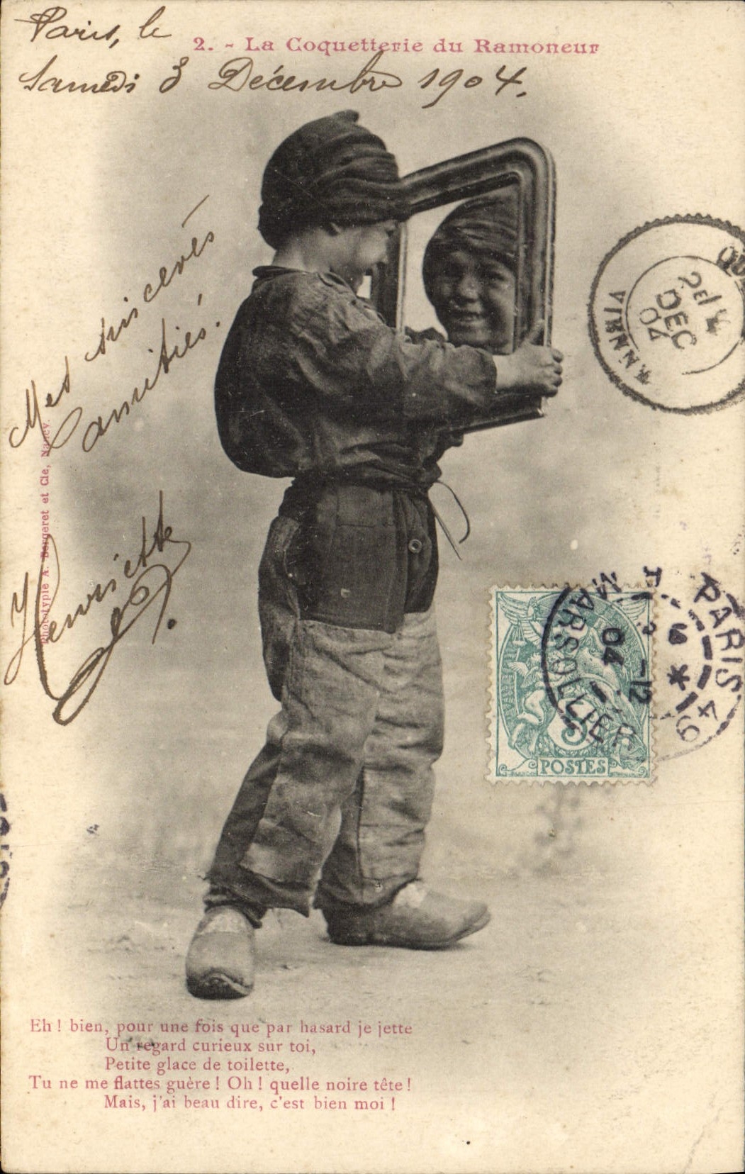 Paris - La Coquetterie du Ramoneur — éditeur : M. Baudouin & Cie, n°2