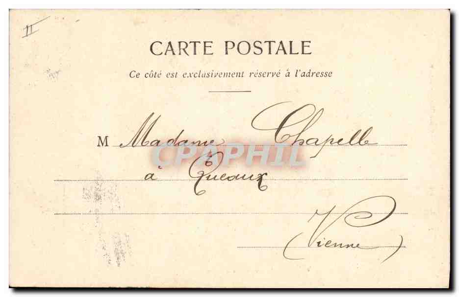 Paris - La Coquetterie du Ramoneur — éditeur : M. Baudouin & Cie, n°2 — Rückseite
