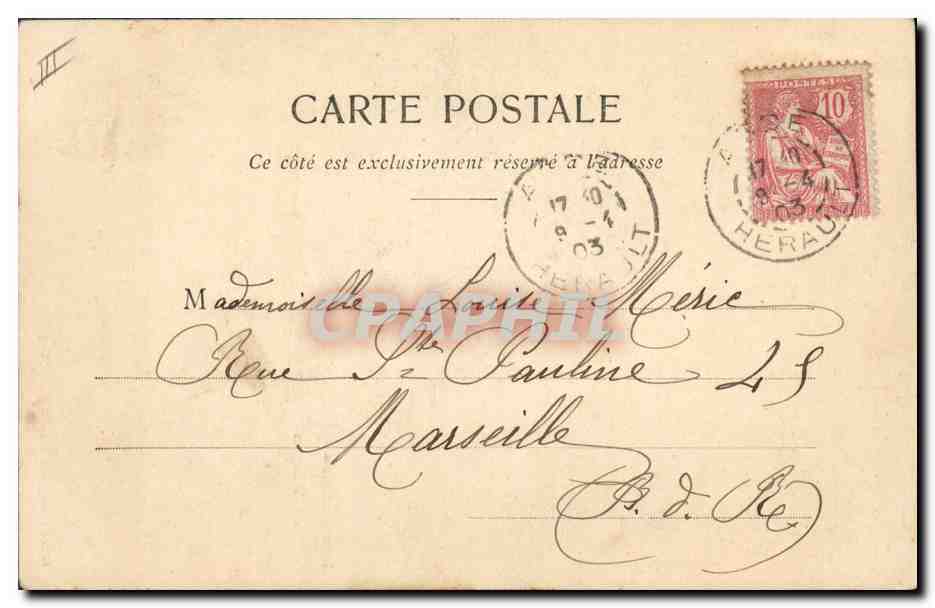 Les Gêneurs en Wagon — Édition Phototype A. Bergeret et Cie, Nancy — Achterkant