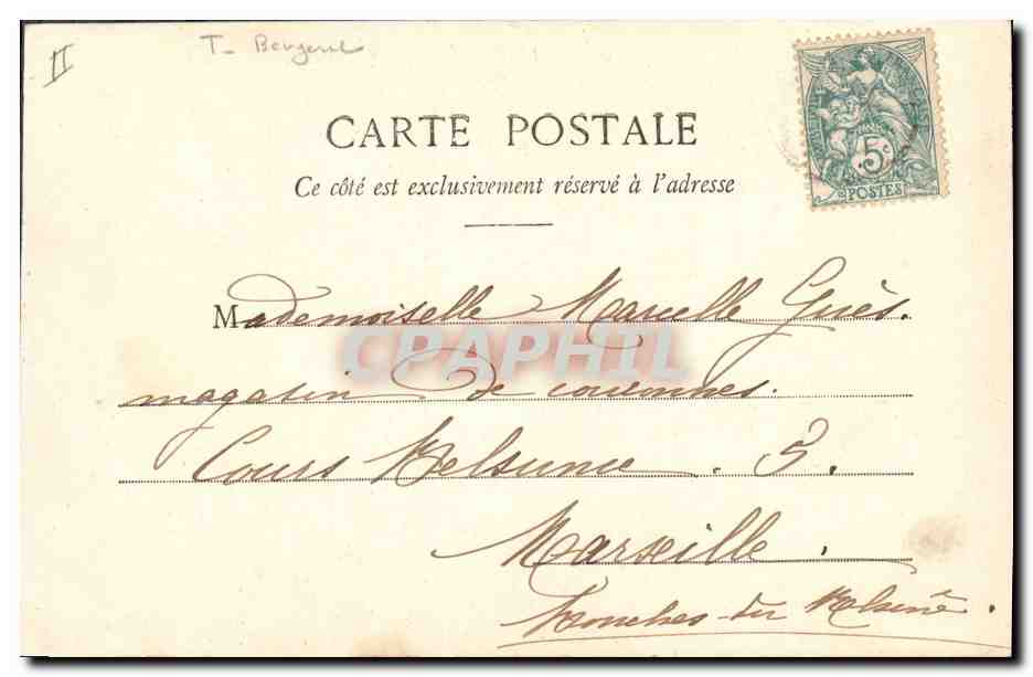 CPA Fantaisie Enfants  — Verso