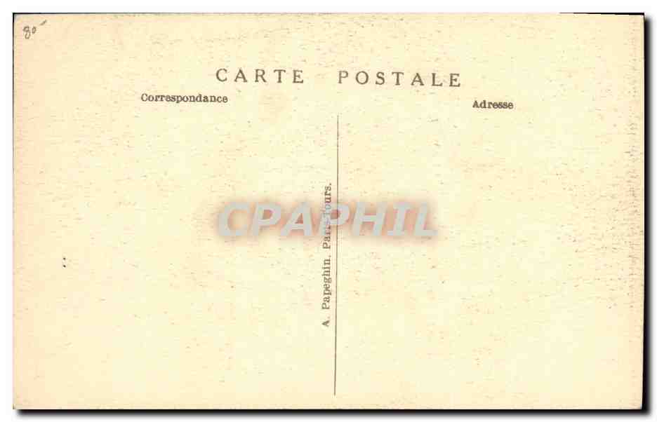 CPA Funerailles du Marechal Foch La ceremonie religieuse a Notre Dame  — Rückseite