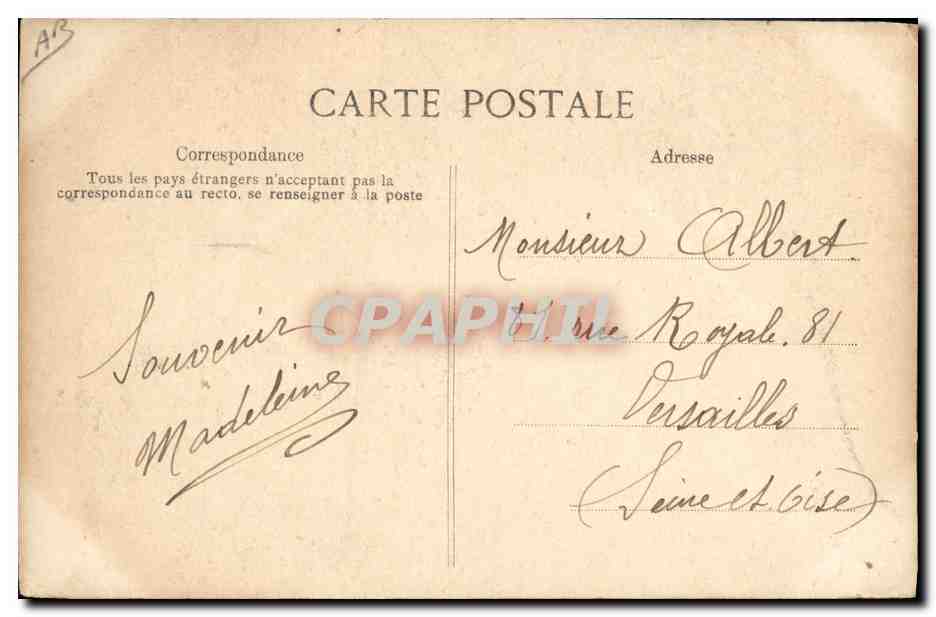 Funérailles de S.M. Édouard VII — Windsor — Éditeur E.F.D. — Verso