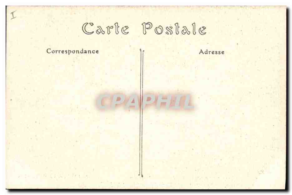 CPA Abbaye de Saint Denis Tombeau de Jeanne de France Fille de Philippe VI et de Blanche d'Evreux  — Rückseite