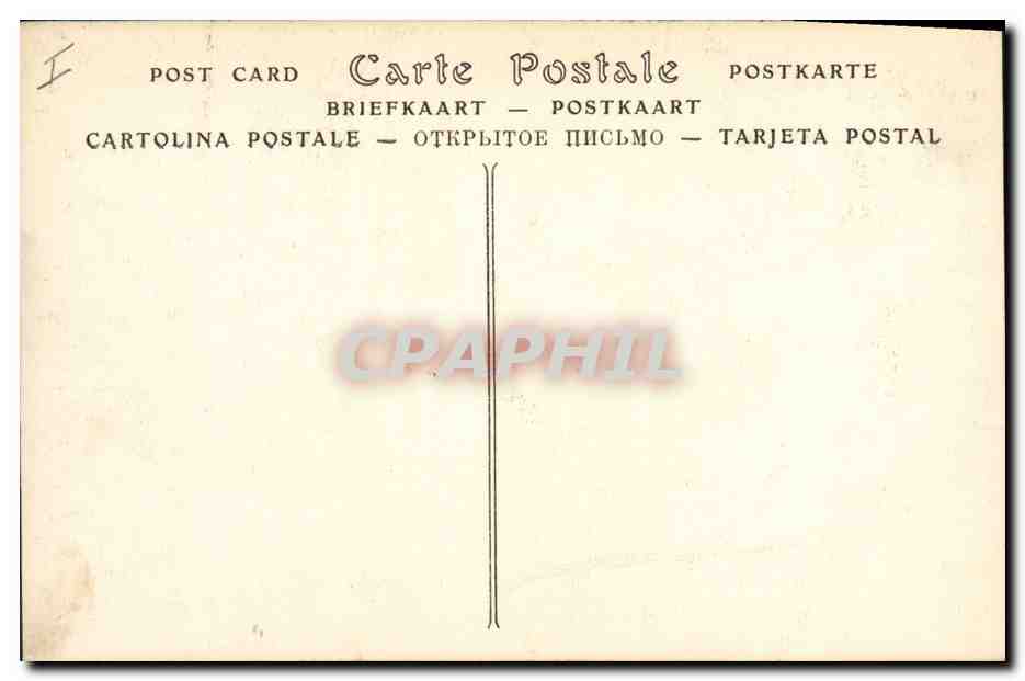 CPA Ermenonville Le tombeau de JJ Rousseau  — Rückseite