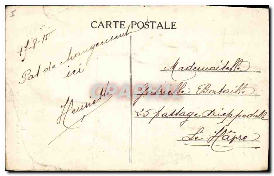 CPA Nantes Basilique St Nicolas Tombeau de Mgr Fournier Eveque de Nantes  — Rückseite