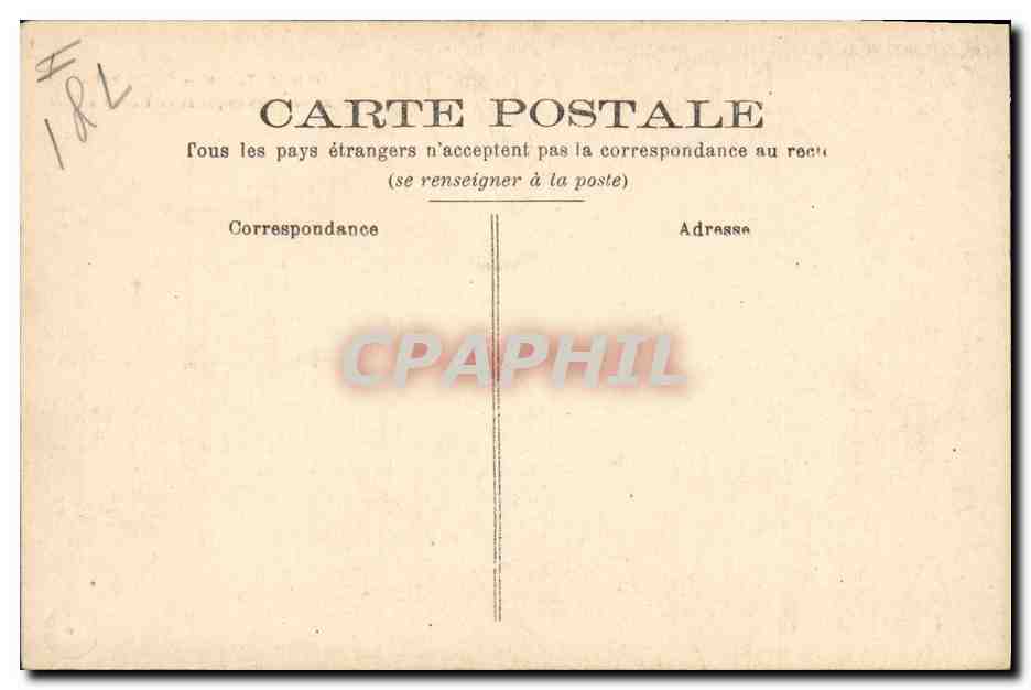 CPA Tours Cathedrale Tombeau des enfants de Charles VIII  — Rückseite