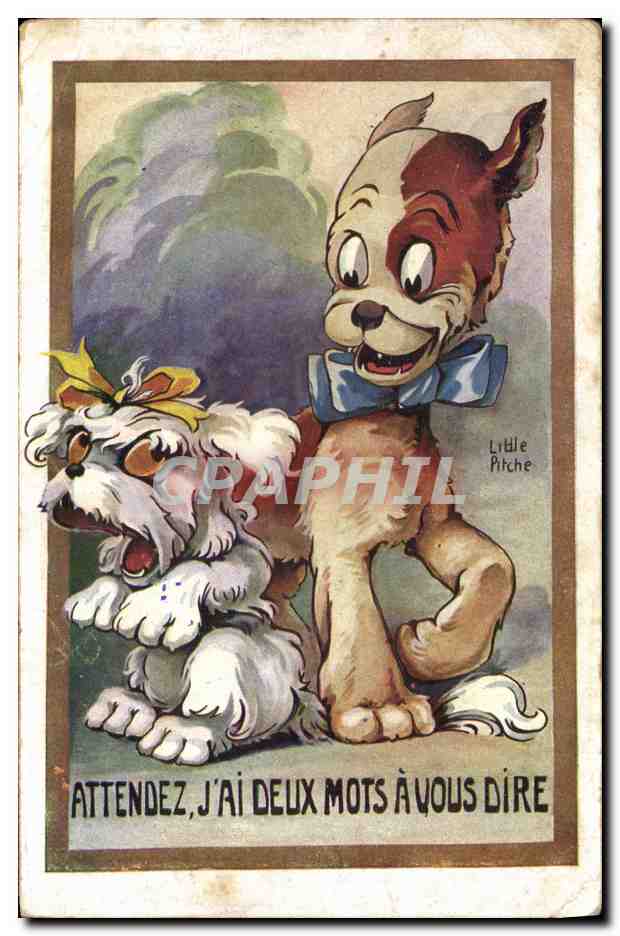 Deux chiots — Little Pitché — éditeur Little Pitché, série III