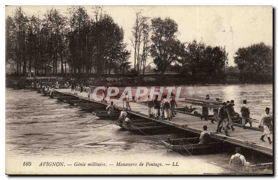 Avignon — Militärgenius — Pontage-Manöver — LL