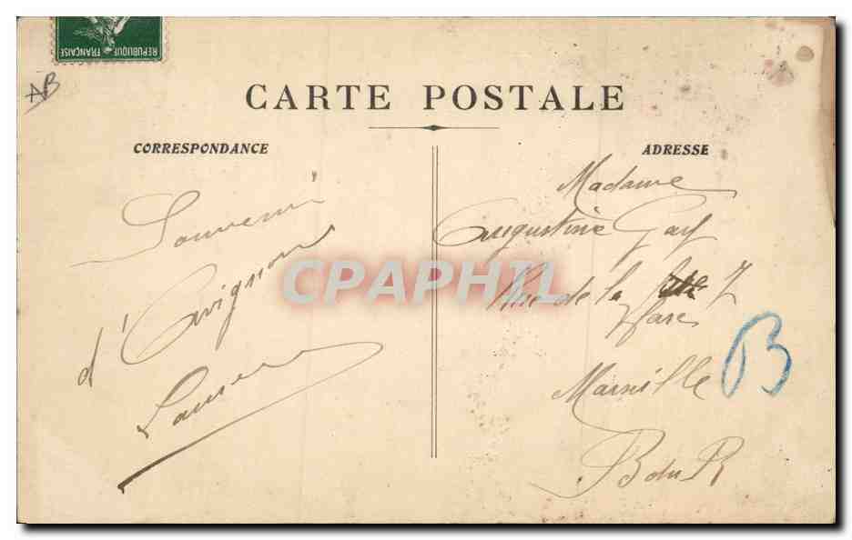 CPA Militaria Avignon Pont sur le Rhone par le 7eme Genie La parade — Rückseite