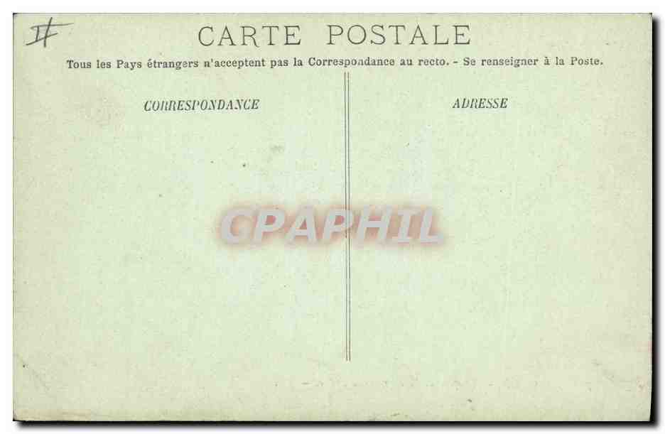 CPA Militaria Avignon Un pont de bateaux sur le Rhone — Verso