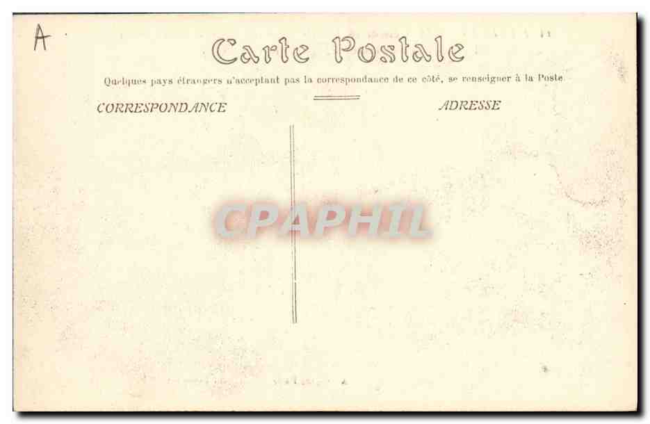 Paris inondé — Crue du 28 janvier 1910 — A. Noyer, Paris — Verso