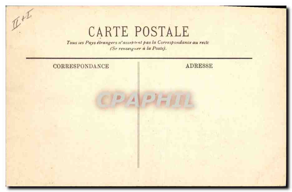 CPA Bateau Le Jaureguiberry — Verso