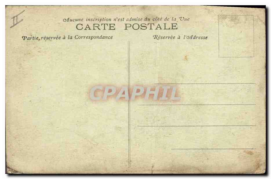CPA Bateau Cuirasse Jean Bart — Verso
