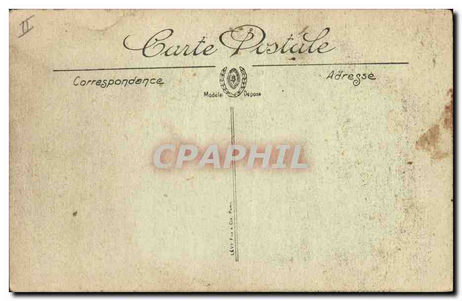 CPA Bateau Le Jean Bart Cuirasse d'escadre  — Verso