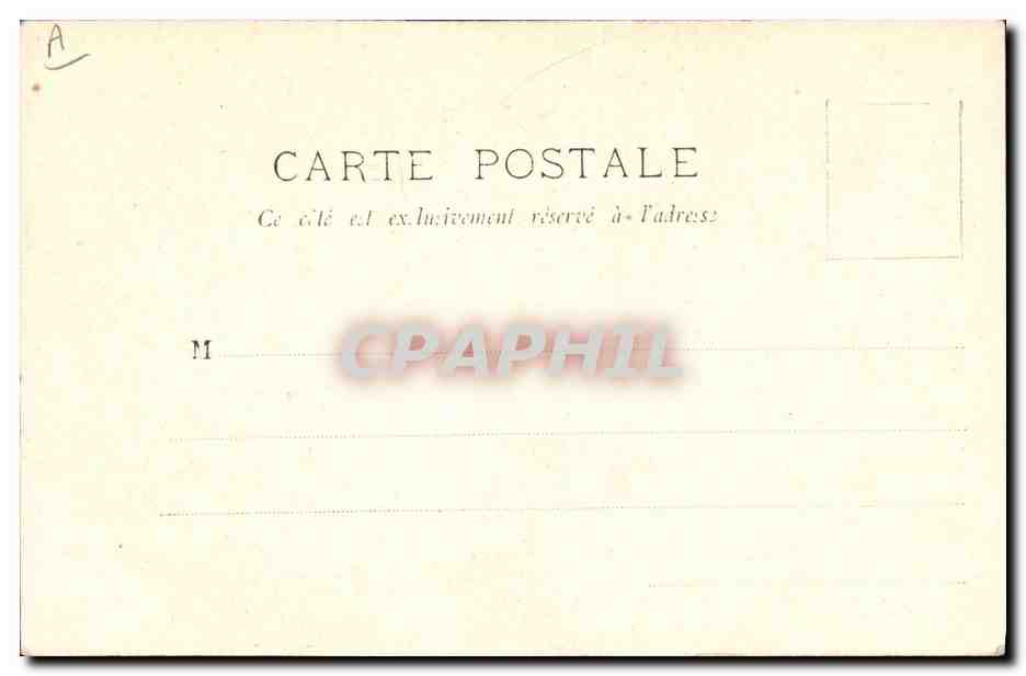 CPA Bateau Le Jaureguiberry Cuirasse d'escadre a tourelle — Verso