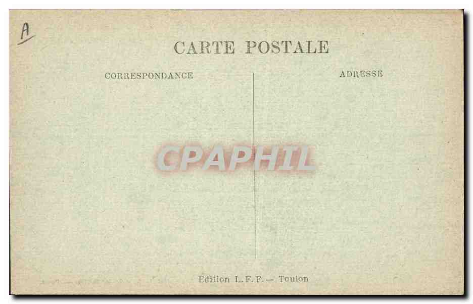 CPA Bateau Jules Ferry — Verso