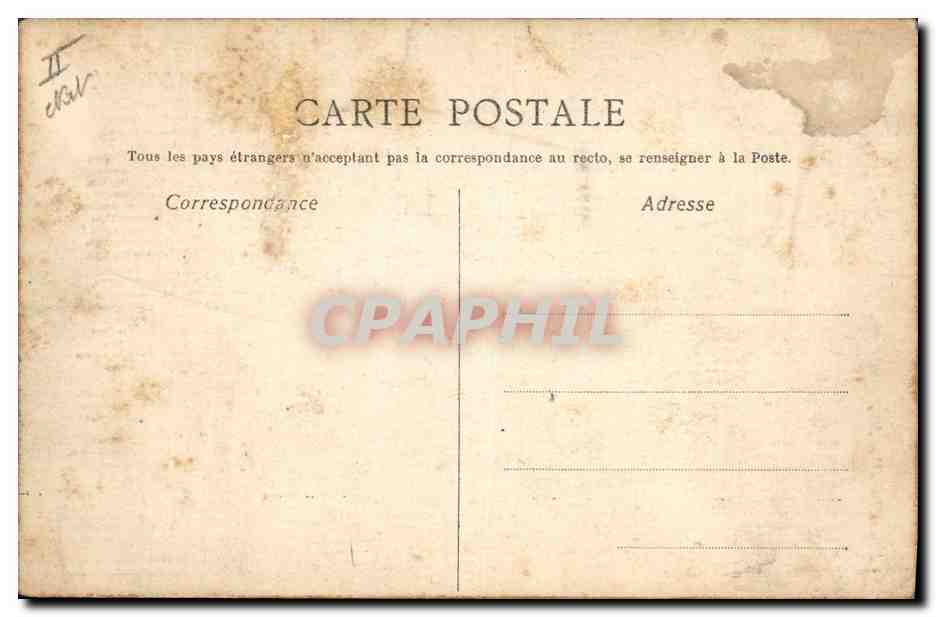 CPA La Likette Jean Daris Gauwin — Rückseite