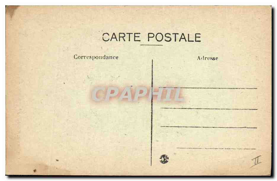 CPA Folklore Alsace Strasbourg Nid de cigognes — Rückseite