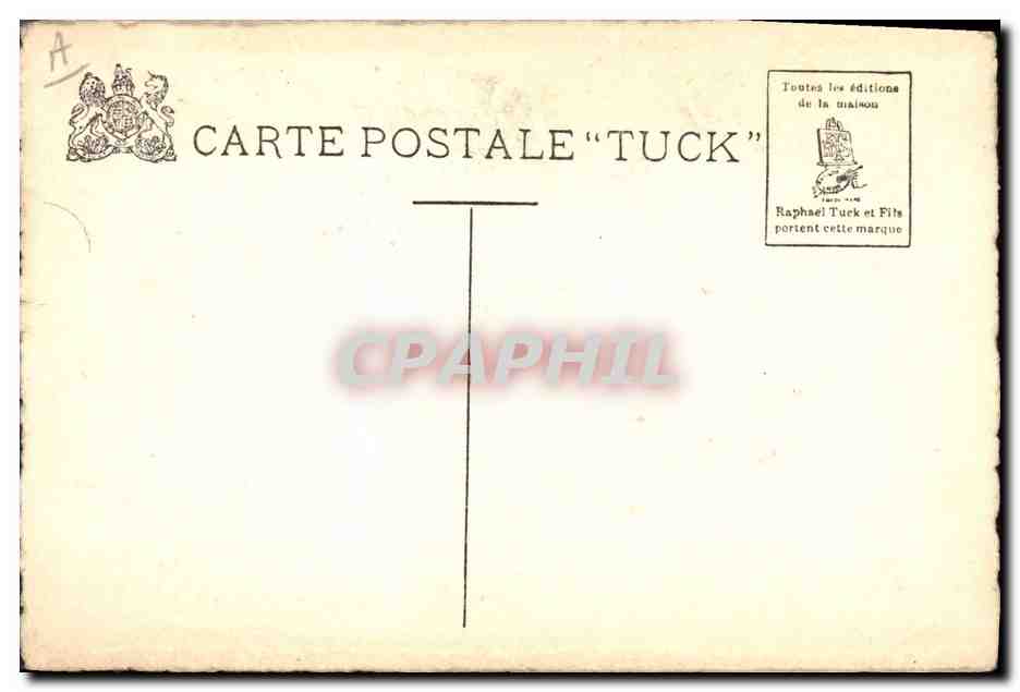 CPA Folklore Alsace Enfants Paques — Verso