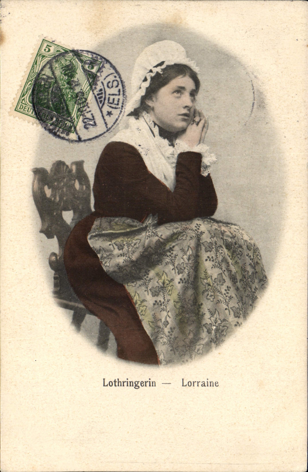 CPA Folklore Lorraine 
