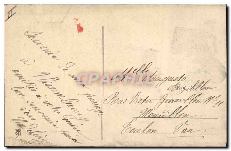 CPA Folklore Alsace Lorraine et Alsacienne — Verso