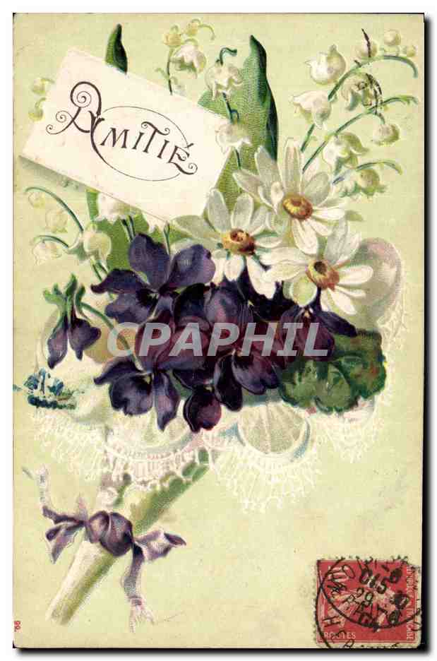 CPA Fantaisie Fleurs 