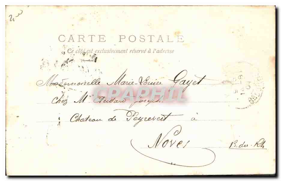 Fleurs de cerisier — Bonne fête — Éditeur non identifié, n° de série non visible — Rückseite