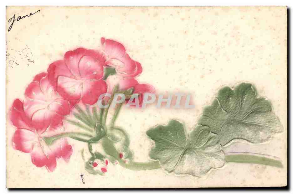 CPA Fantaisie Fleurs 