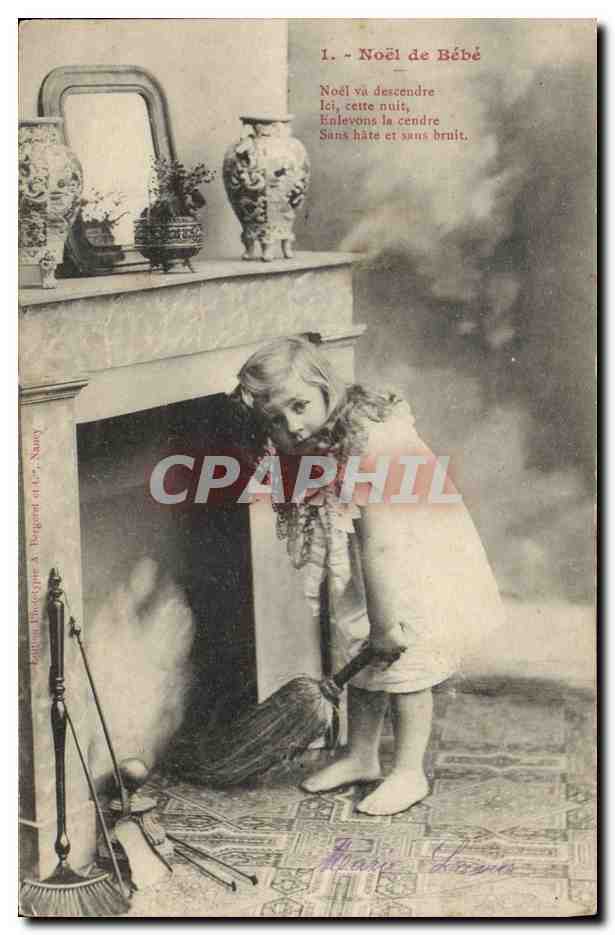 CPA Fantaisie Enfant Le Noel de bebe