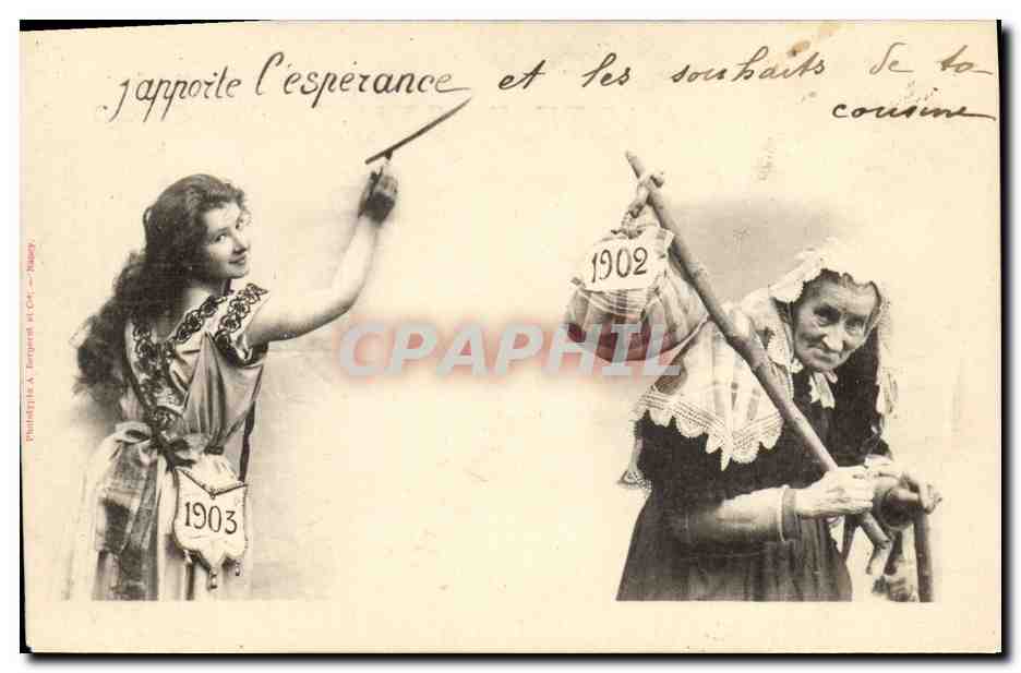 Ich bringe Hoffnung und Wünsche meiner Cousine — Ph. A. Jengeret & Cie — Nr. 1903
