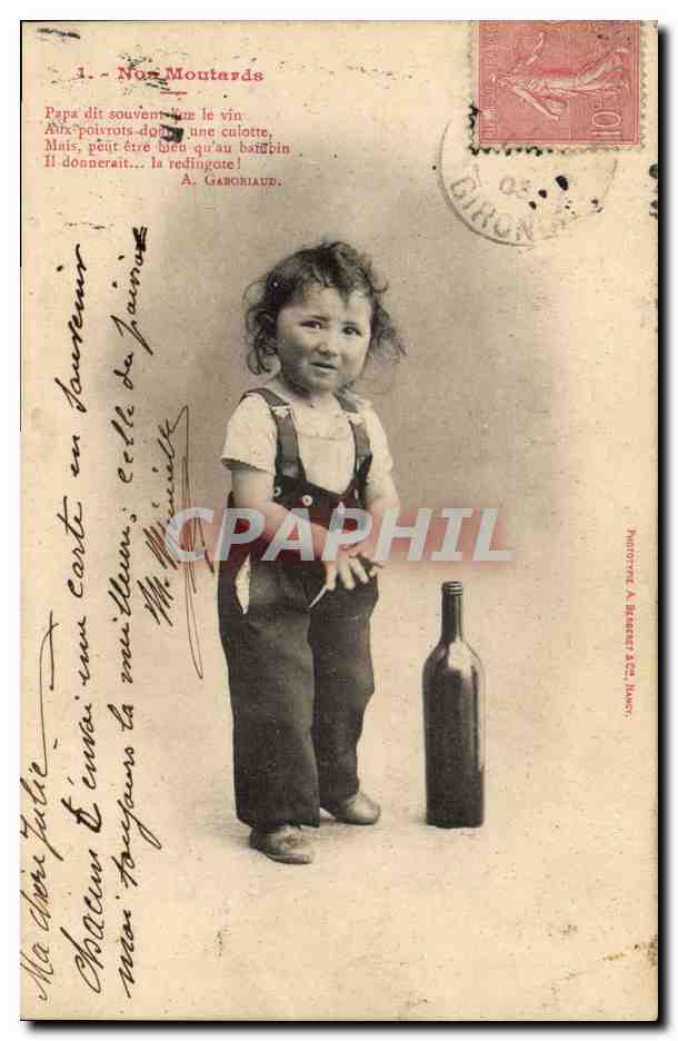 CPA Fantaisie Enfant Nos moutards