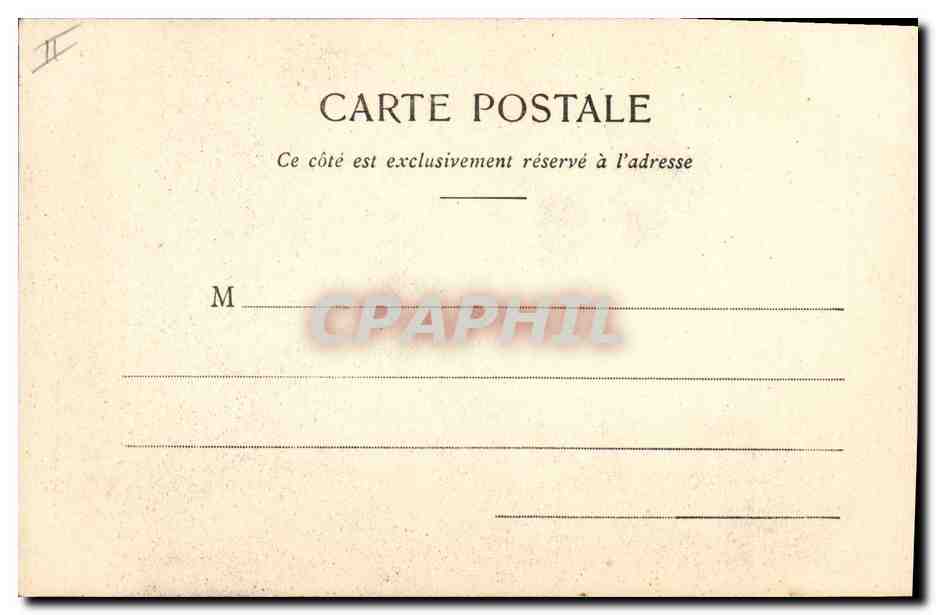 Chasse privée — scène de chasse comique — Phototypie A. Margaral et Cie, Nancy — Rückseite