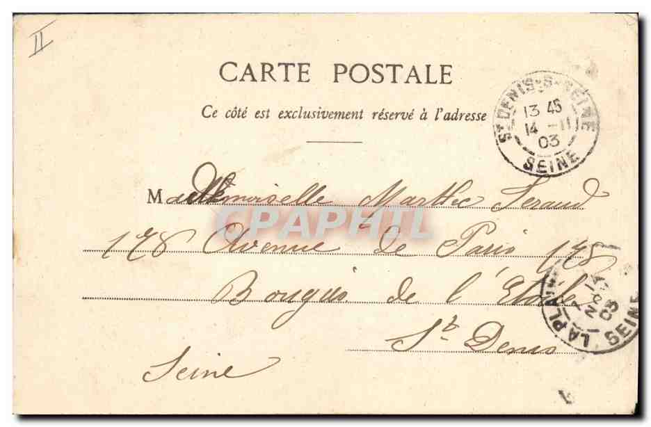 Retour de Pèlerinage II — Bellevue, Route de Rome — Photographe A. Baire — Reverso
