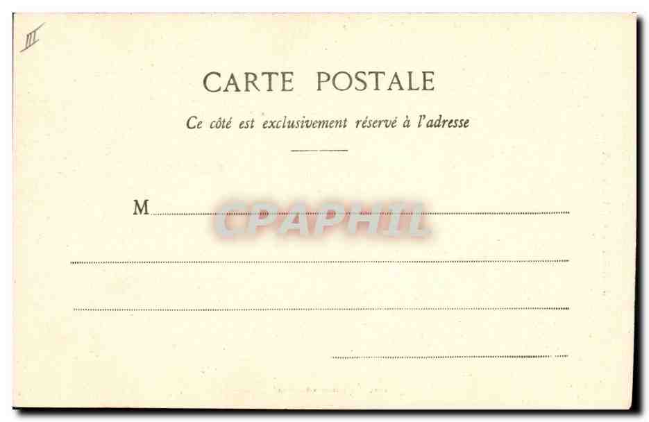 CPA Fantaisie Jeune homme a marier — Verso