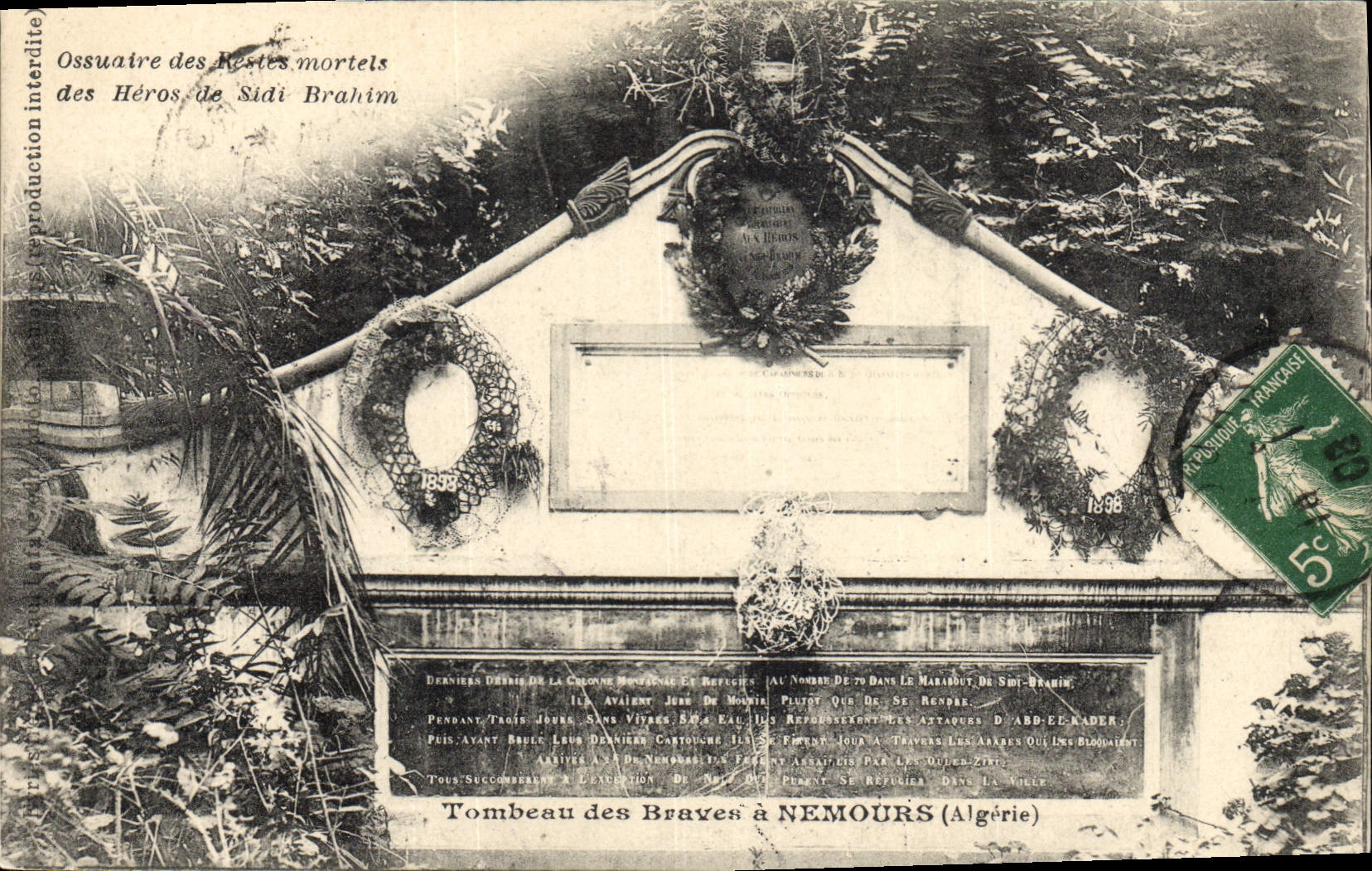 CPA Tombeau des braves a Nemours Algerie