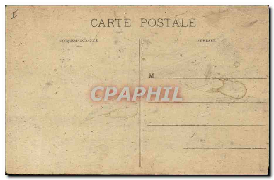 CPA Famars Dans l'eglise Tombeau de Mr et Mme Le Hardy — Rückseite