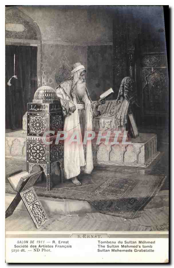 CPA Salon de 1911 Ernst Tombeau du sultan Mehmed