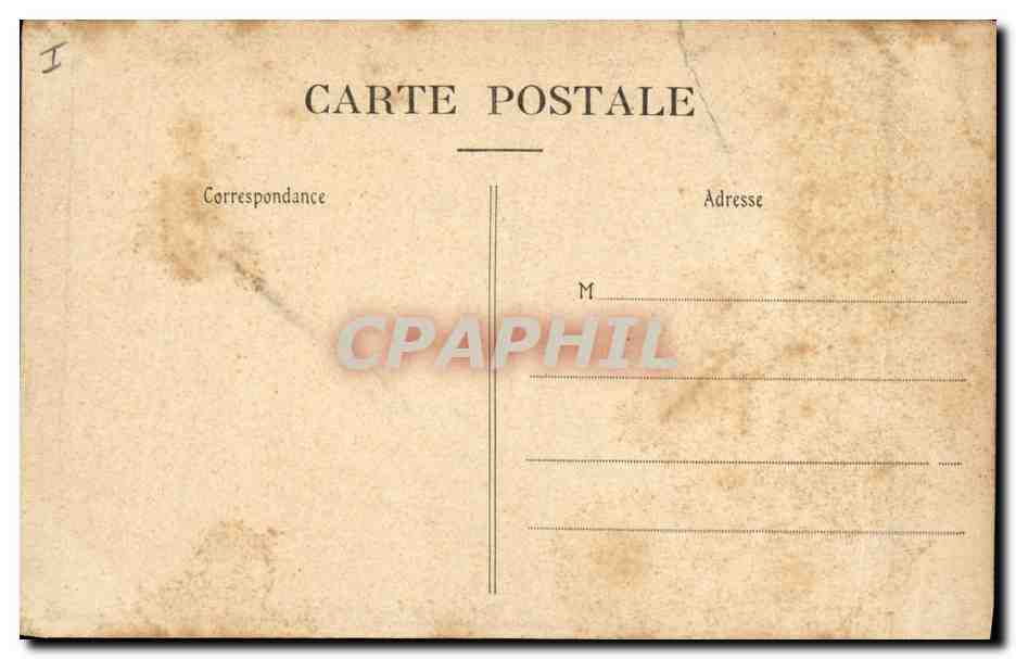 CPA Abbaye de Saint Denis Bertrand de Gueslin connetable — Rückseite