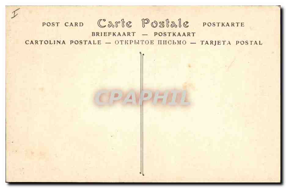 CPA Carthage Tombeau du cardinal Lavigerie — Rückseite