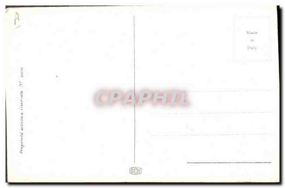 CPA Chien Chiens Chiot Femme — Verso
