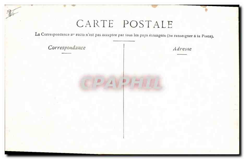 Manœuvres militaires — 3. Défilé des troupes sur le pont construit par le Génie. — Verso