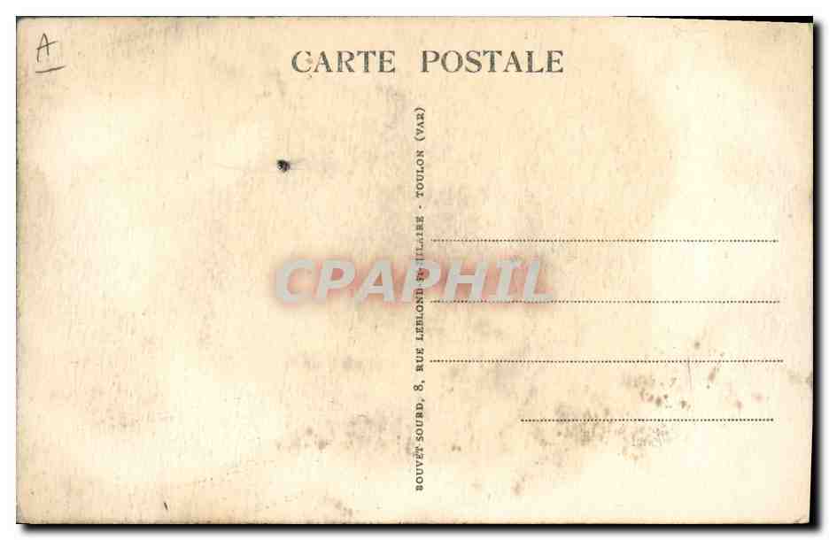 Croiseur « Jean-de-Vienne » — Croiseur de premier rang — Éditeur Bouvet-Sourde, Toulon (Var) — Verso