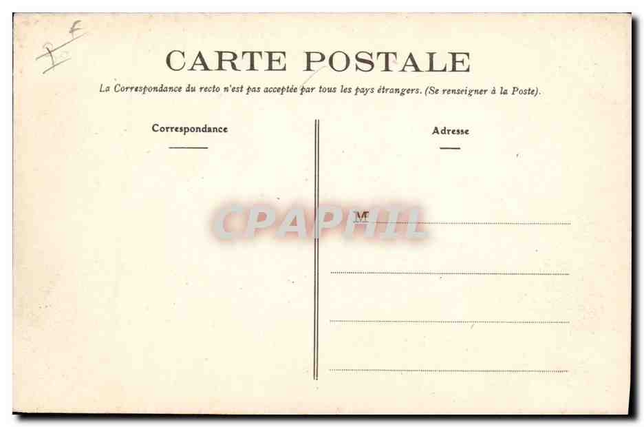 CPA Bateau Jemmapes Garde cote cuirasse — Verso