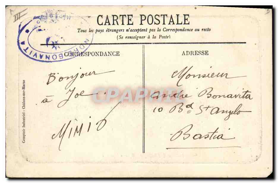 CPA Bateau Justice — Verso