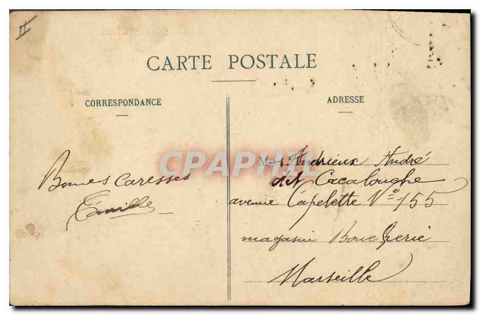 « Jules Michelet », Croiseur cuirassé — Marine nationale — éditeur non visible — Verso