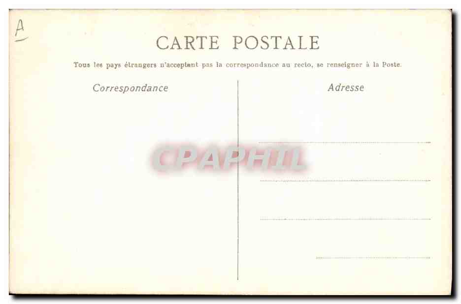 CPA Le reve passe Armand Foucher Helmer Krier  — Verso
