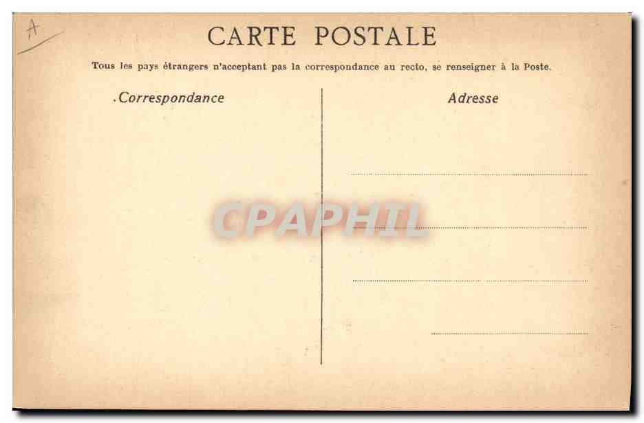 CPA Le lac Lamartine Niedermeyer  — Verso