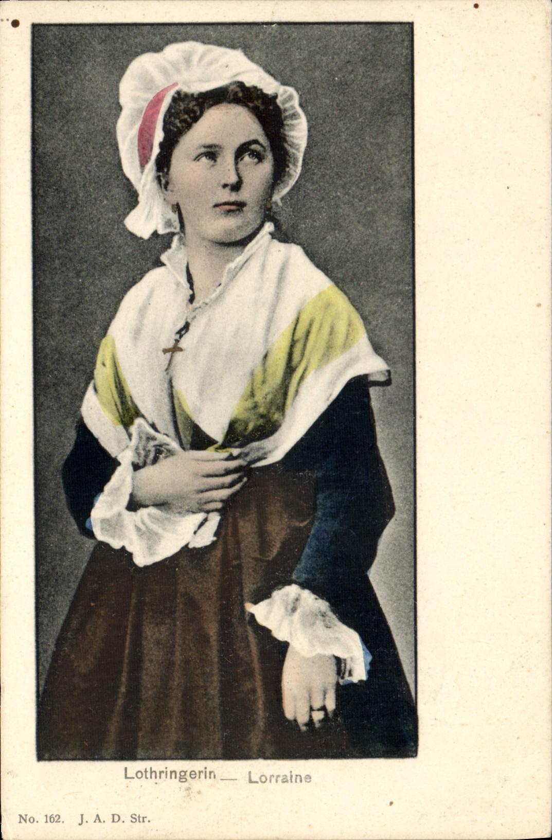 CPA Folklore Alsace Lorraine 